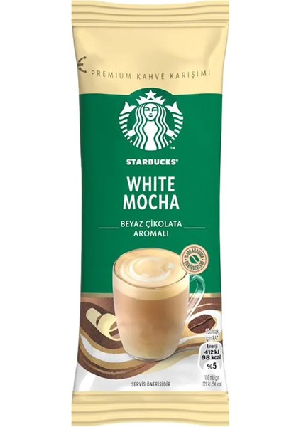 White Mocha Kahve Karışımı 24 gr x 40 Adet