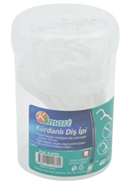 Kürdanlı Diş Ipi 40 Adet