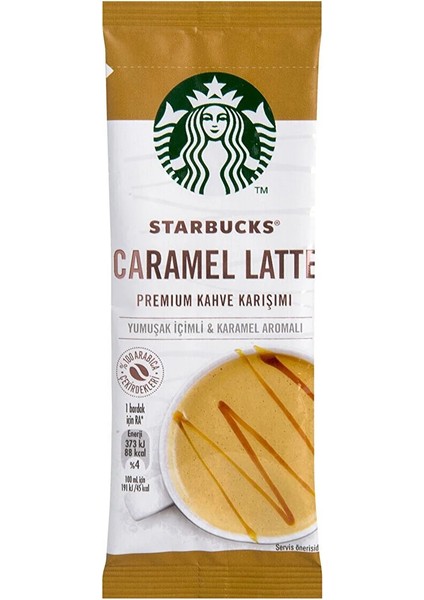 Caramel Latte Premium Kahve Karışımı 21,5 gr x 10 Adet