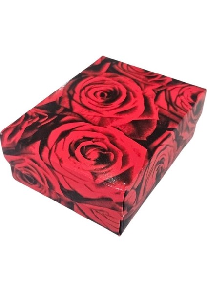Güllü Karton Kolye & Mini Set Kutusu 24 Lü Paket (Içi Süngerli) modelleri