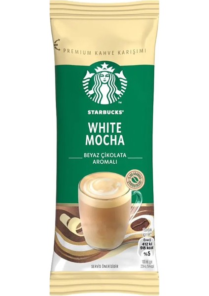 White Mocha Kahve Karışımı 24 gr x 6 Adet