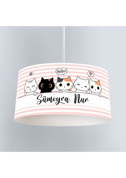 Çocuk Odası Dijital Baskılı Tekli Modern Sarkıt Avize Special Model 0062