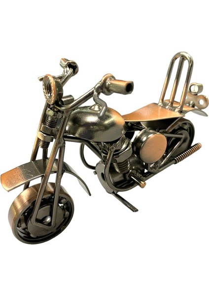 Eskitme Desenli Retro Metal Motor 709687