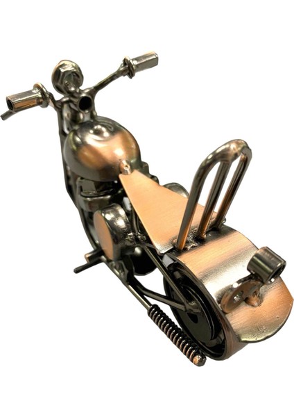 Eskitme Desenli Retro Metal Motor 709687