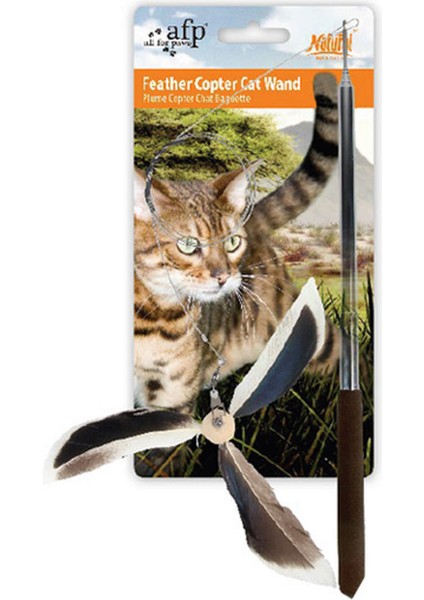 Natural Instinct Feathercopter Kedi Olta.kahve 21051