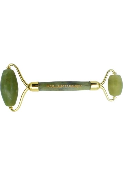 Yeşim Taşı Yüz Cilt Masaj Bakım Aleti Anti Aging Skin Jade Roller