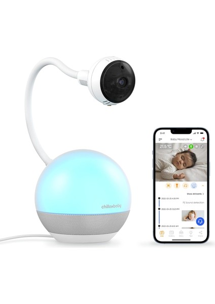 DM600 Baby Mood Lite - Hd Kameralı Akıllı Bebek Monitörü
