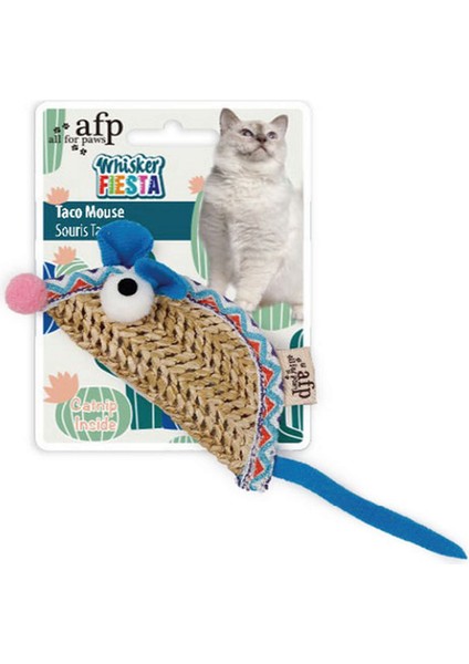 Whisker Fiesta - Hasır Fare Oyuncak 21051