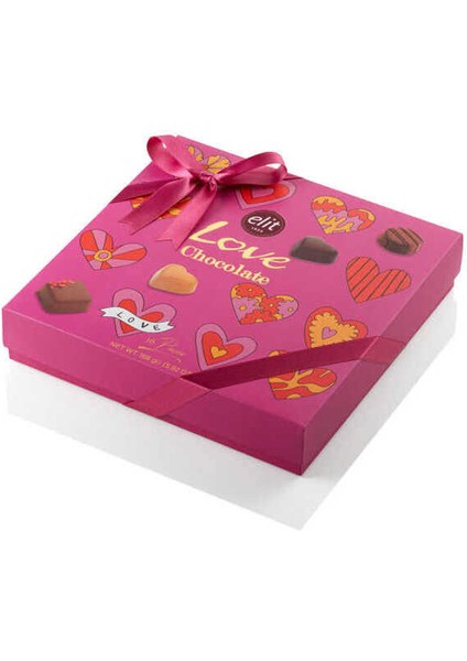 Love Chocolate Spesiyal Kutu Pembe 168G Glutensiz