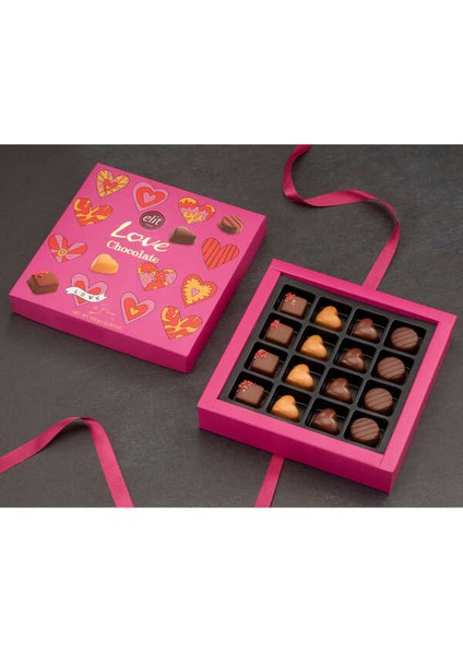 Love Chocolate Spesiyal Kutu Pembe 168G Glutensiz fiyatları