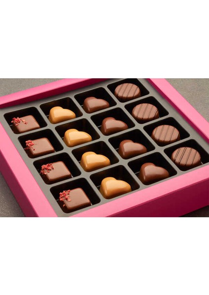 Love Chocolate Spesiyal Kutu Pembe 168G Glutensiz fırsatları