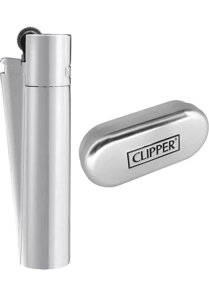 Metal Kutulu Clipper Çakmak