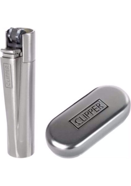 Metal Kutulu Clipper Çakmak