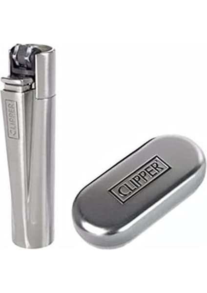 Metal Kutulu Clipper Çakmak