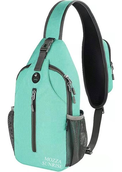 Crossbody Sling Sırt Çantası Sling Çanta Seyahat Yürüyüş Göğüs Çantası Sırt Çantası (Yurt Dışından)