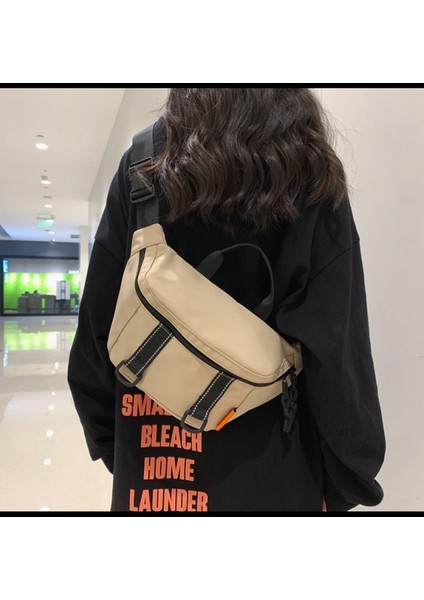 Küçük Sling Göğüs Omuz Çantası Crossbody Sırt Çantaları Hafif Spor Telefonu Çanta Bisiklet Koşu Yürüyüş Tırmanma Seyahat Için (Yurt Dışından)