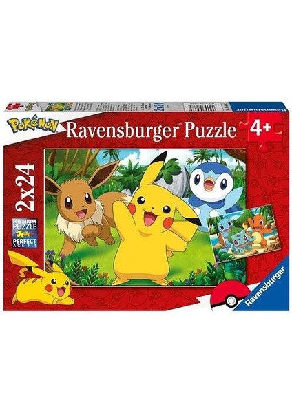 2X24 Parça Puzzle Pokemon 056682