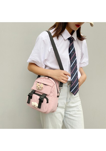 Kadın Moda Mini Sırt Çantası, Küçük Crossbody Çanta Seyahat Omuz Çantaları, Su Geçirmez Sırt Çantası Mini Omuz Çantaları (Yurt Dışından) fiyatları