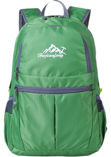 Hafif Katlanır Çanta Aşınmaya Dayanıklı Su Geçirmez Oxford Kumaş Sırt Çantası Açık Seyahat Sırt Çantası, Yeşil (Yurt Dışından)