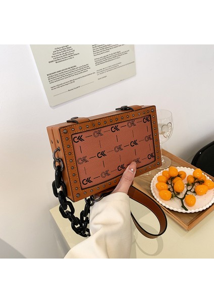 Bayanlar Küçük Messenger Çanta Vintage Omuz Çantası Kare Cüzdan Mektup Messenger Çanta (Yurt Dışından) modelleri