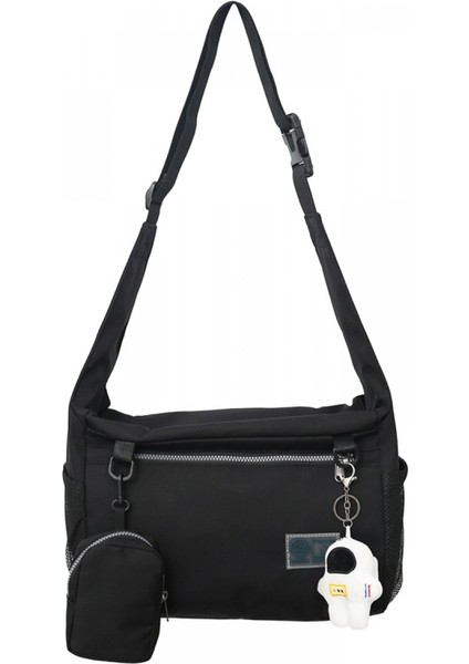 Basit Günlük Omuz Çantası Ekstra Büyük Kapasiteli Fermuarlı Omuz Çantası Halat Tote Çanta Bayanlar Kız Rahat Alışveriş Çantası Iş Okulu Üniversite Günlük Kullanım (Yurt Dışından)