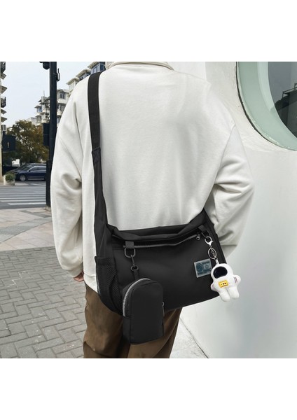 Basit Günlük Omuz Çantası Ekstra Büyük Kapasiteli Fermuarlı Omuz Çantası Halat Tote Çanta Bayanlar Kız Rahat Alışveriş Çantası Iş Okulu Üniversite Günlük Kullanım (Yurt Dışından) modelleri