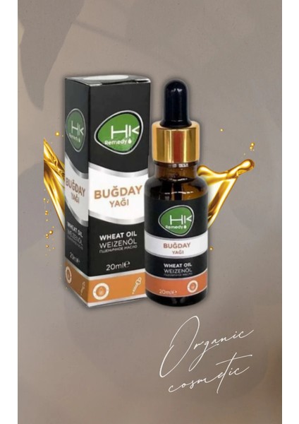 HK Remedy Buğday Yağı 20 ml