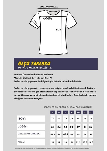 Metalıc Erkek Çok Renkli T- Shirt Regular Fit Rahat Kesim Bisiklet Yaka 5'li Basic Tişört Paketi