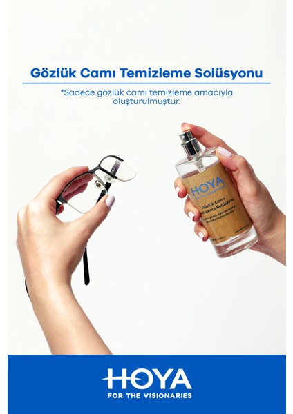 Gözlük Camı Temizleme Spreyi 100ML, Gözlük Camı Solüsyonu