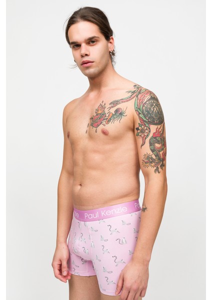 Desenli Erkek Boxer – Eco Characters – Lemur fırsatları