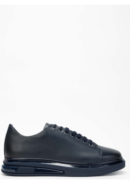Erkek Deri Lacivert Sneakers & Spor Ayakkabı 698 1089-5 Erk Ayk SK23/24 Lacıvert