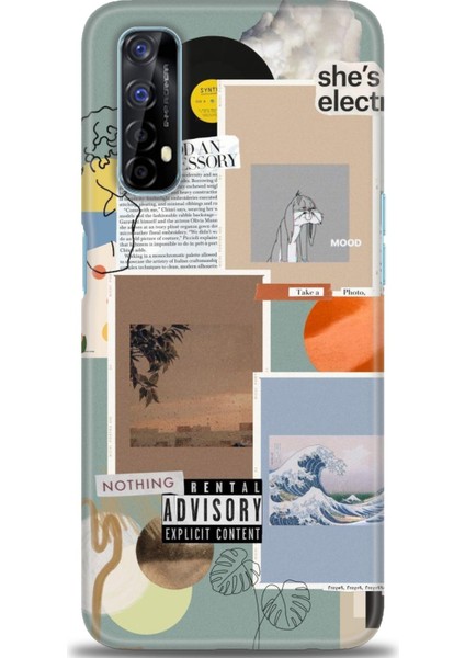 Realme 7 Kılıf Hd Baskılı - Fıght Like A Girl