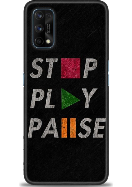 Realme 7 Pro Kılıf Hd Baskılı - Stop Play