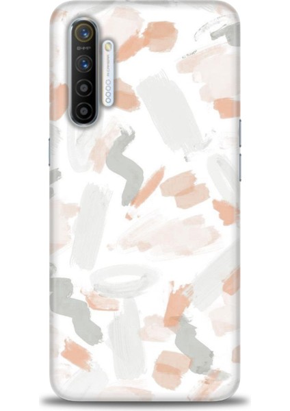 Realme Xt Kılıf Hd Baskılı - Fırça Darbeleri