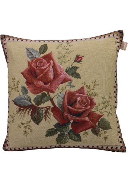 Belıeve Hazal Yeşil Goblen Kırlent 40*40 cm