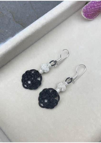 Gümüş Kazaziye Aşk Düğümü Kolye Küpe Set - SET010 Hediyelik Özel Koleksiyon fiyatları