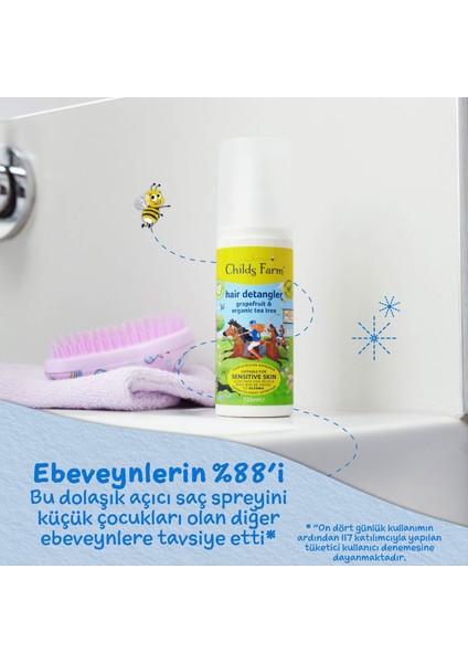 Childs Farm Kolay Tarama Çocuk Saç Spreyi 125ml