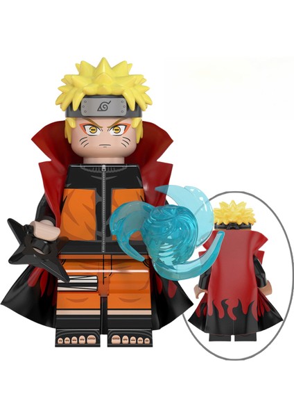 Naruto-Uzumaki Naruto-Montaj Oyuncak Yapı Taşları (Yurt Dışından)