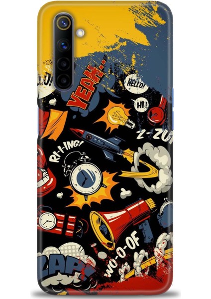 Realme 6 Kılıf Hd Baskılı - Z Zum!