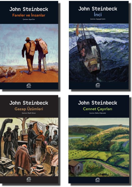 John Steinbeck Set (4 Kitap)