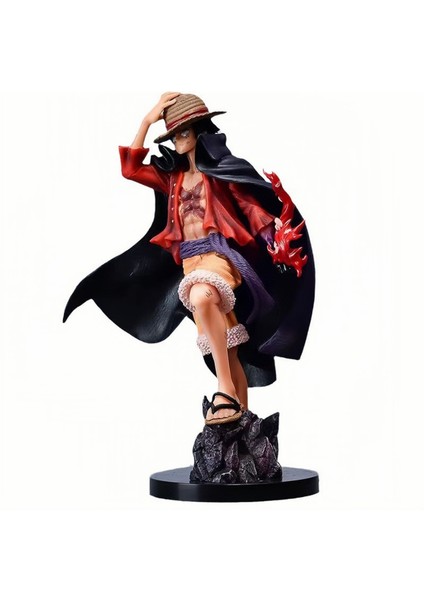 Tek Parça Yeni Yonko-Luffy-El Modeli Süs Heykeli (Yurt Dışından)