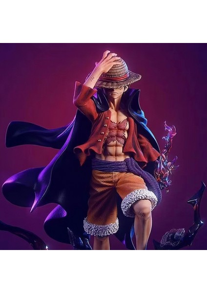 Tek Parça Yeni Yonko-Luffy-El Modeli Süs Heykeli (Yurt Dışından)