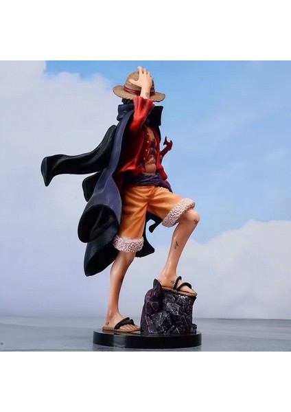 Tek Parça Yeni Yonko-Luffy-El Modeli Süs Heykeli (Yurt Dışından)