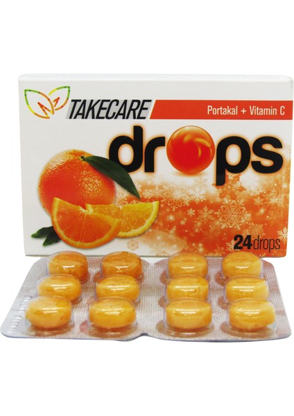 Take Care Portakal C Vitaminli 24ADET Içeren 3lü Paket
