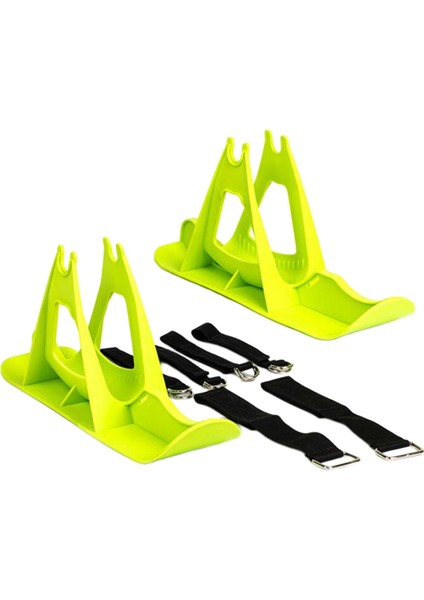 Kış Kar Kızağı Bisiklet Kayak Kızağı Kızak Kayak Kızak Sporları Kızak Yeşil (Yurt Dışından)