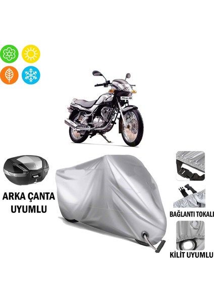 Tvs Fiero F2 Branda Motosiklet Brandası Arka Çanta Bağlantı ve Kilit Uyumlu