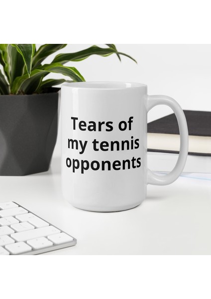 Tenis Rakiplerimin Gözyaşları Kupa Kişiye Özel Kahve Kupa Bardak Ingilizce Kahve Kupa Kahve Fincanı
