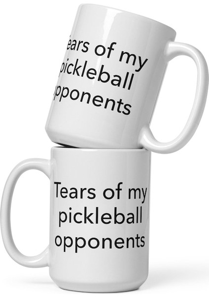 Turşu Rakiplerimin Gözyaşları Kahve Kupa Kişiye Özel Kahve Kupa Bardak Ingilizce Kahve Kupa