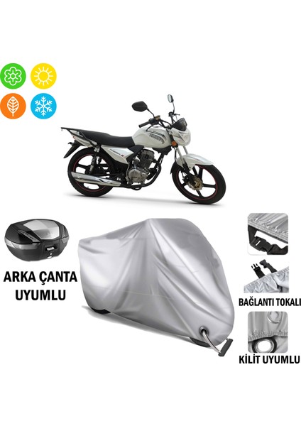 Kuba Razore 100 Branda Motosiklet Brandası Arka Çanta Bağlantı ve Kilit Uyumlu