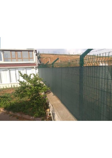 Gölgelik File Kamp Gölgeliği - 75lik - 4 Metre En Yeşil - Şeritli Halkalı - Teras Gölgelik Gölgelik Tente